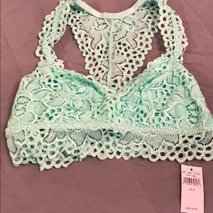 Aerie Size Small Bralette (Turquoise)
